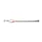 Thrifco Plumbing 1/2 Inch Comp x 1/2 Inch FIP x 20 Inch Long Stainless Steel Faucet Riser 4401432 - alternate 1